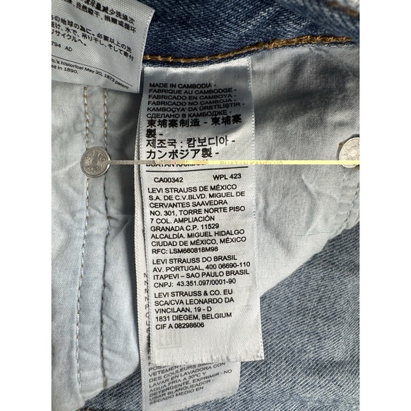 Levi's Sky Blue High Rise Jeans - Picture 13 of 16